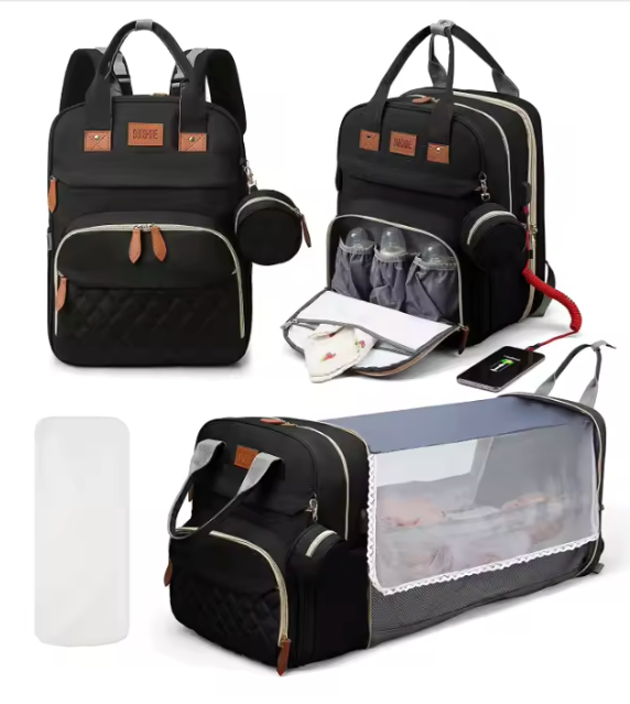 3 In 1 Diaper Bag Backpack - Parent Hacks